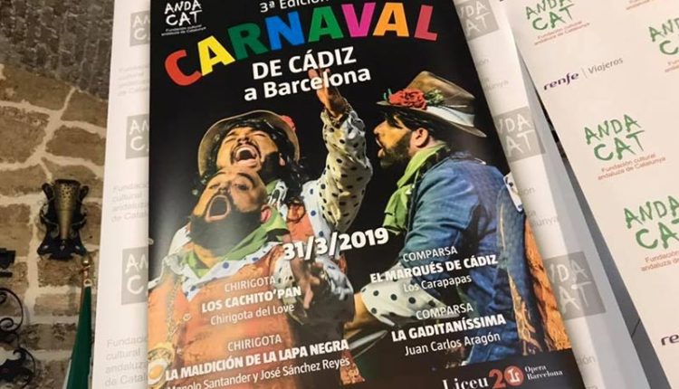 Presentación 3ª Edición del Carnaval de Cádiz en Barcelona